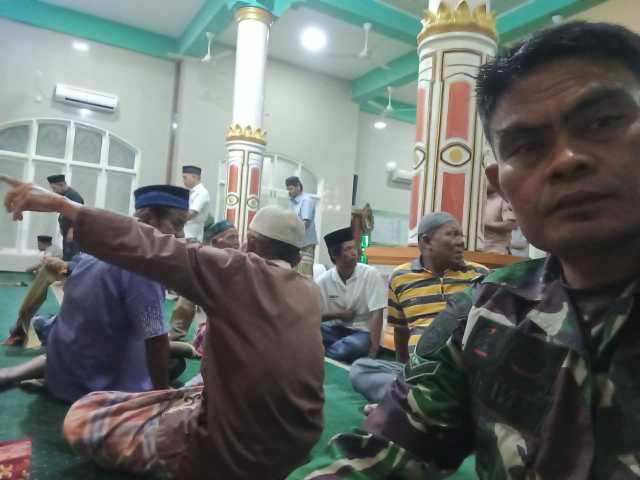 Hangatnya Kebersamaan di Safari Subuh Kodim 1420/Sidrap