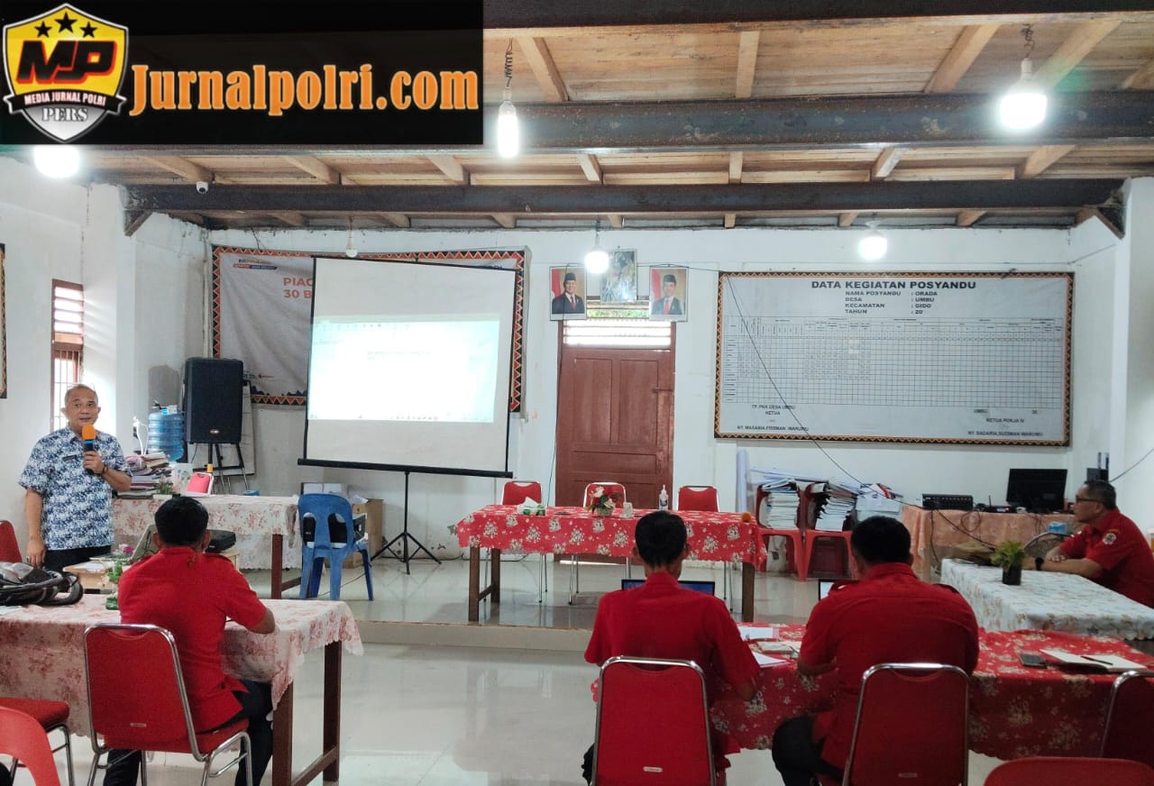 Pemdes Umbu Sambut Baik Sosialisasi PPID Diskominfo Kab. Nias