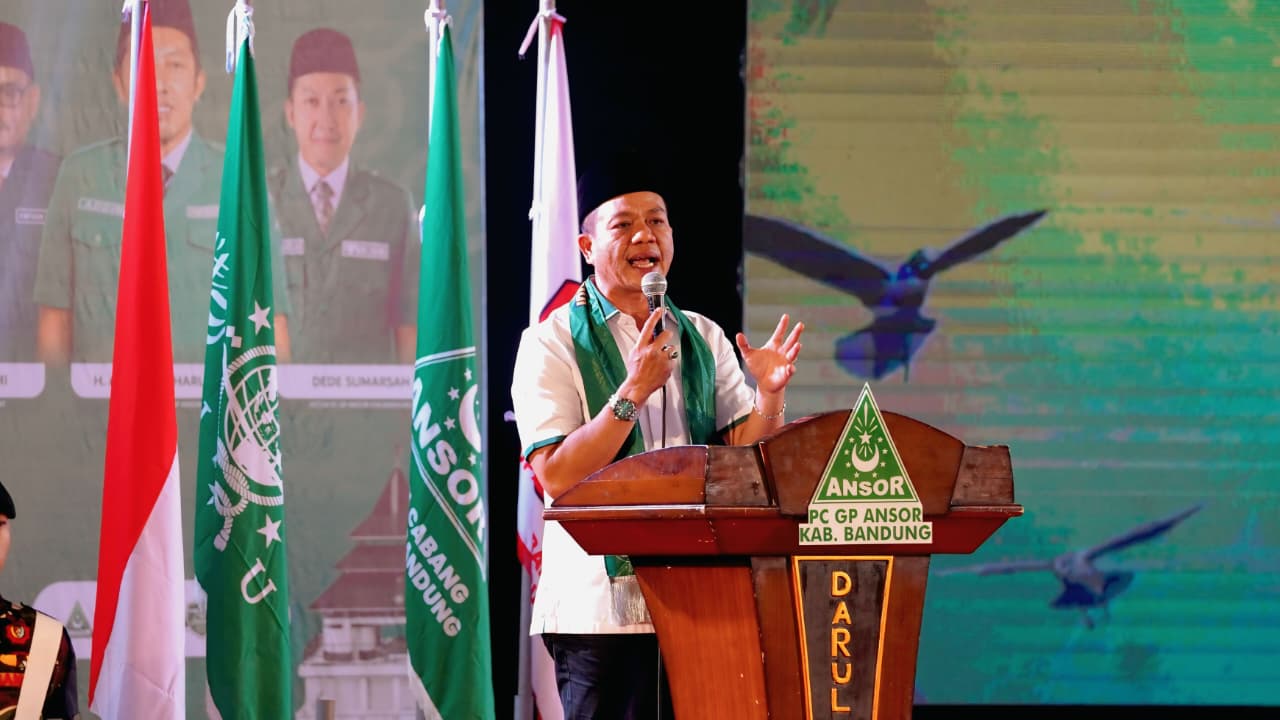 Bupati Kang DS Minta GP Ansor Hadir di Tengah Masyarakat dan Aktif Berkegiatan Sosial