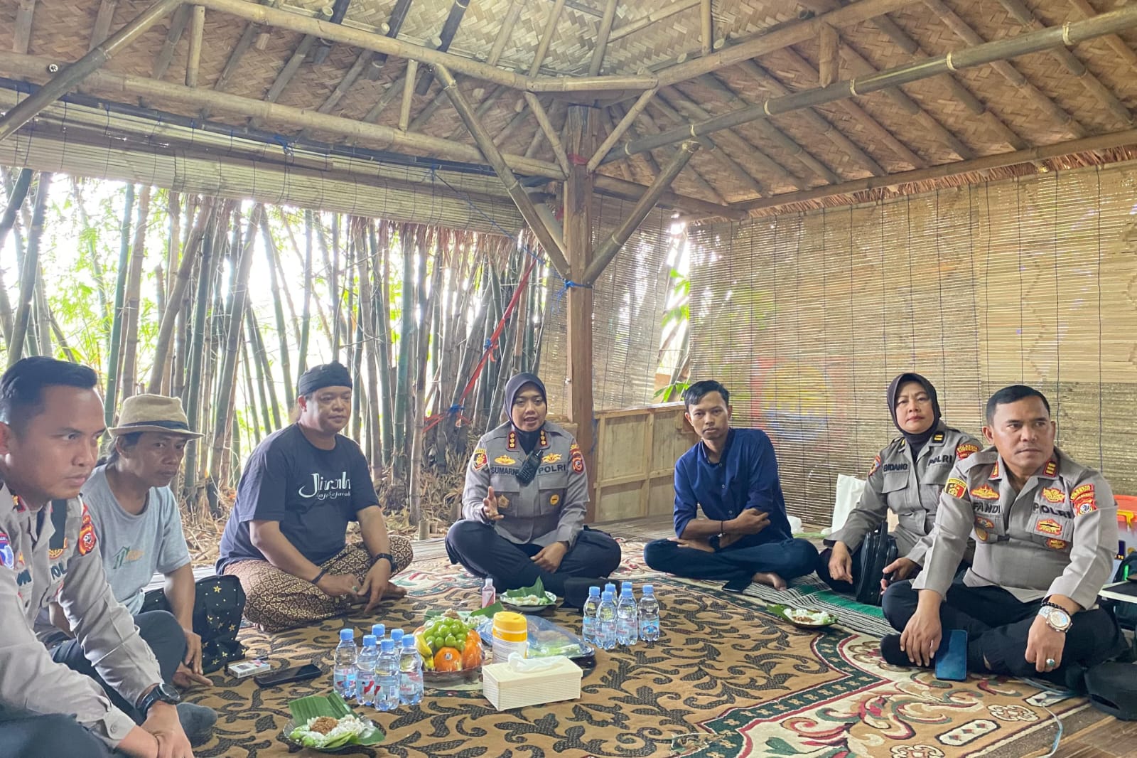Polresta Cirebon Gelar Silaturahmi Kamtibmas Bersama Seniman