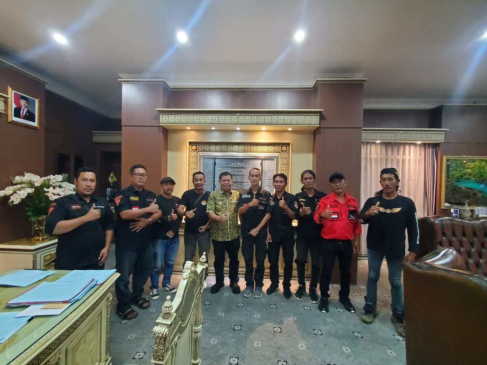 Manggala Garuda Putih Majalengka Jalin Silaturahmi Erat dengan Bupati, Bahas Program Strategis dan Dukungan Pemerintah