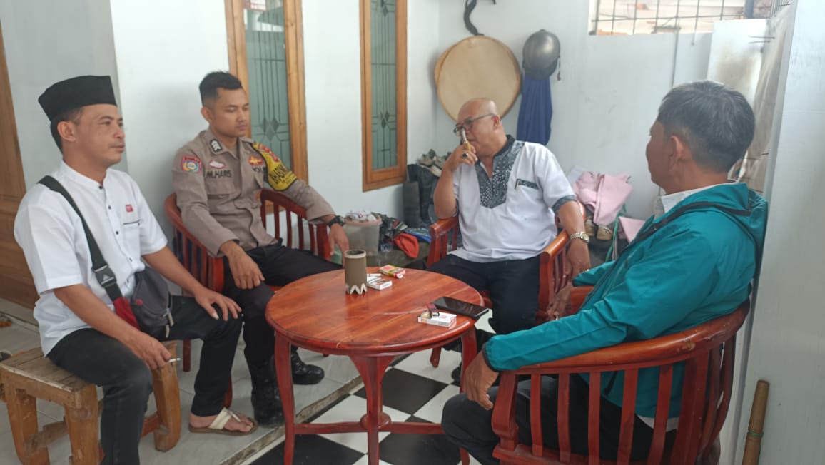 Kapolsek Nagreg Hadiri Peringatan Maulid Nabi Muhammad SAW dan Pelantikan Pengurus DKM Masjid Besar Al-Muhajirin