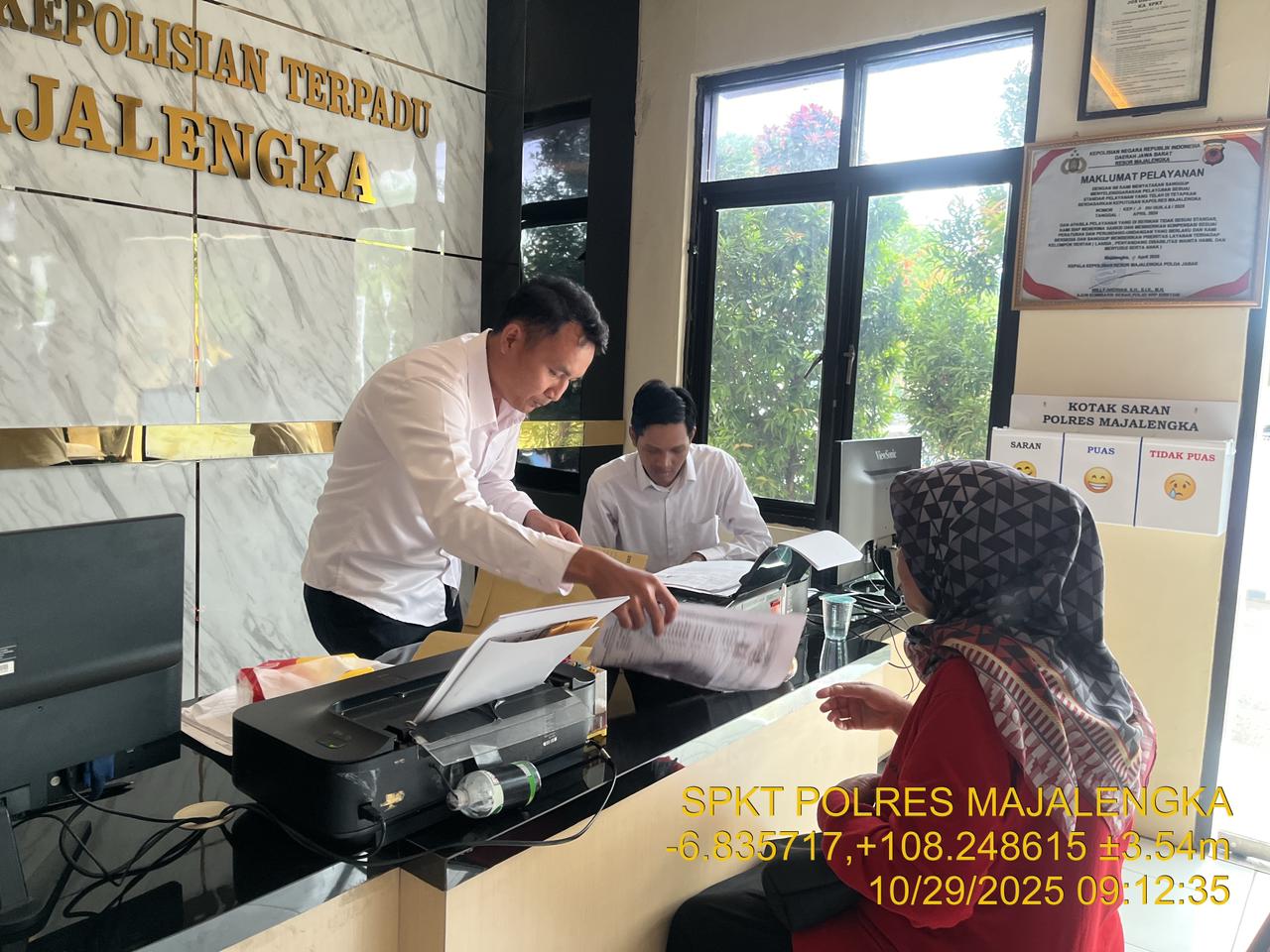 Polres Majalengka Terus Tingkatkan Pelayanan Publik yang Ramah, Cepat, dan Mudah